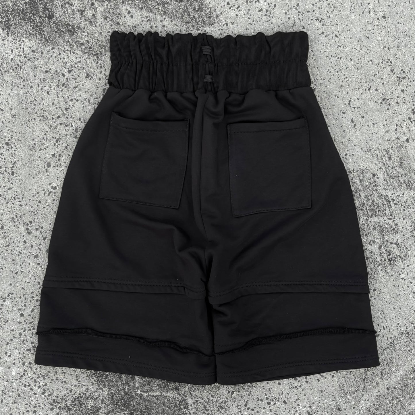 OVERLAY COTTON SHORTS