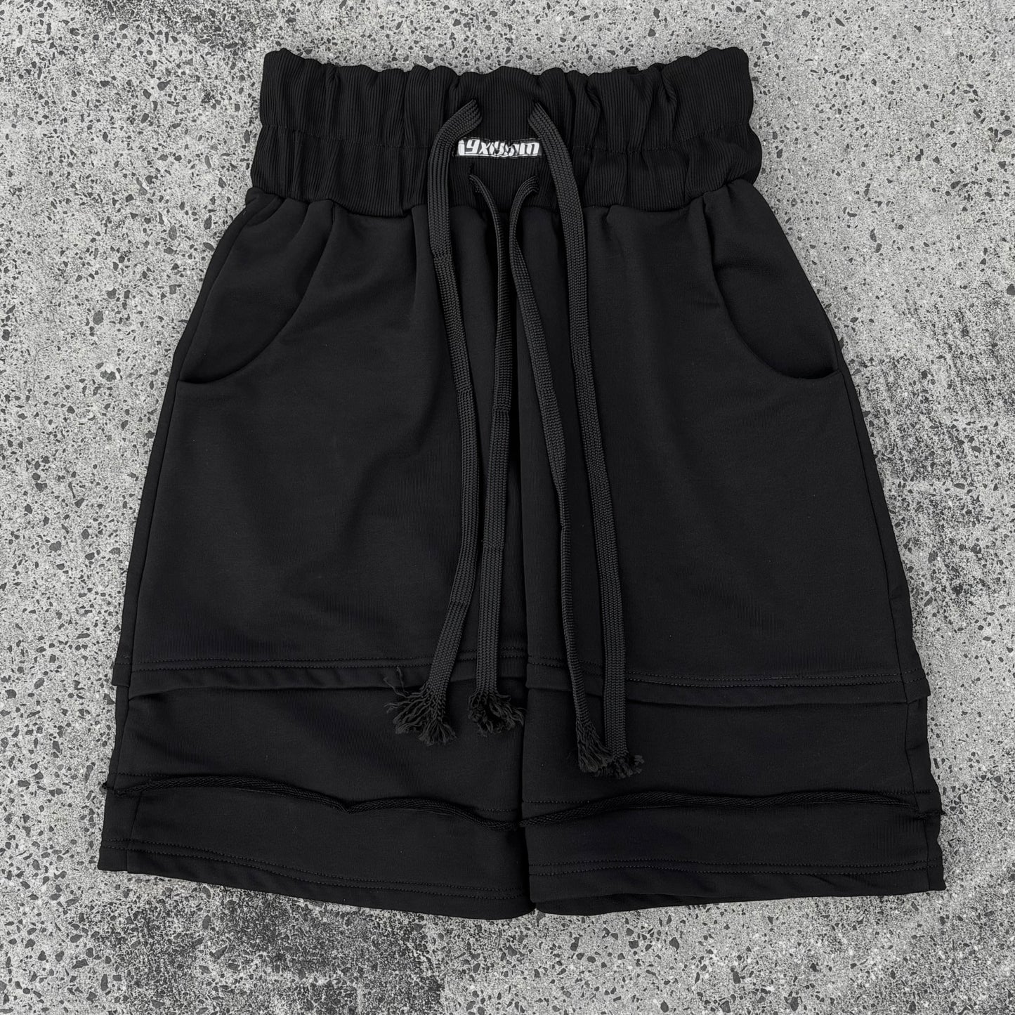 OVERLAY COTTON SHORTS