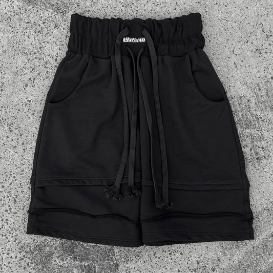 OVERLAY COTTON SHORTS